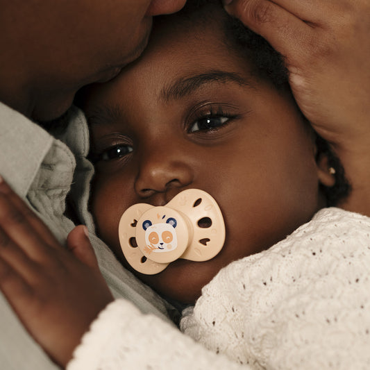 Lot de 2 sucettes anatomiques animaux