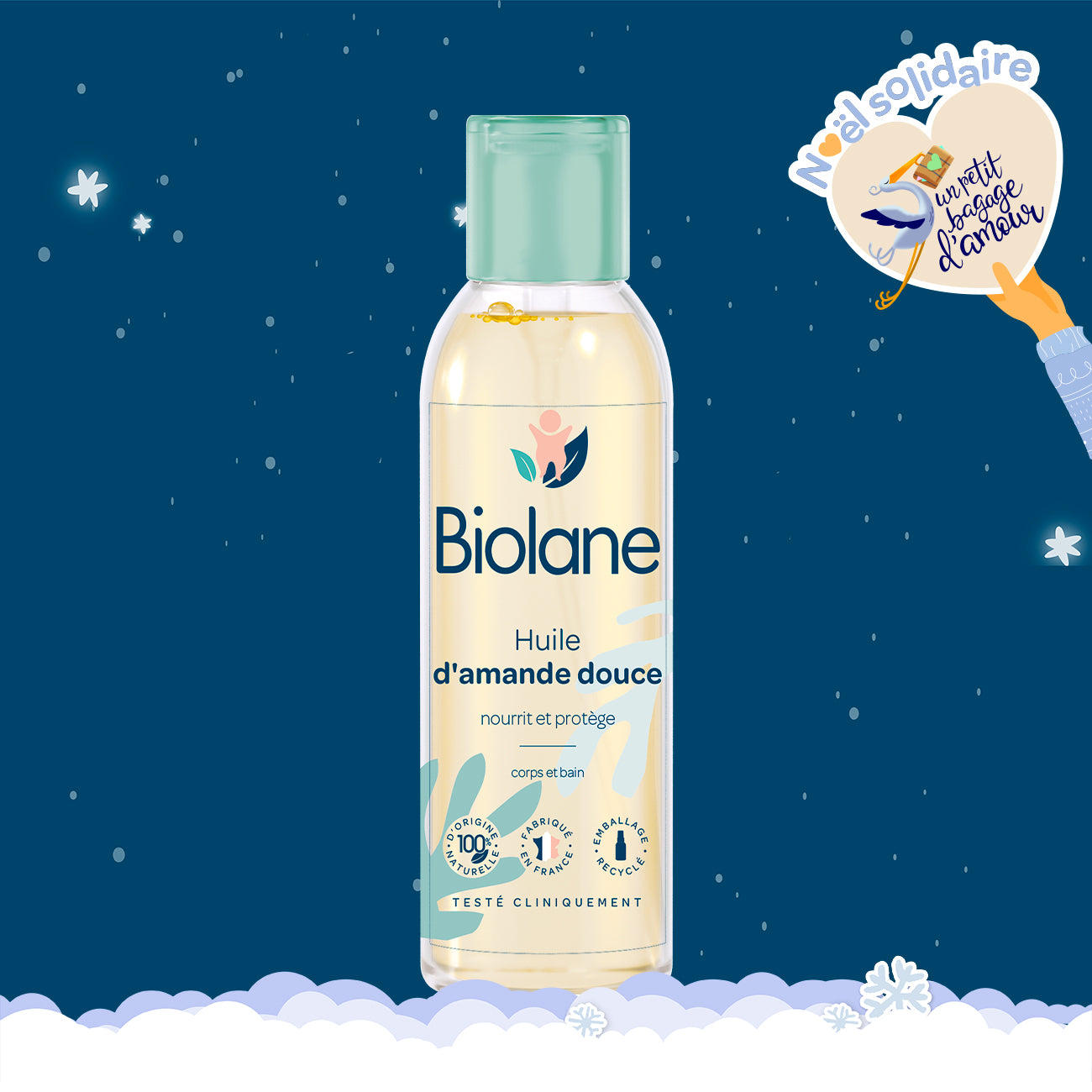 Huile d'amande douce - Biolane