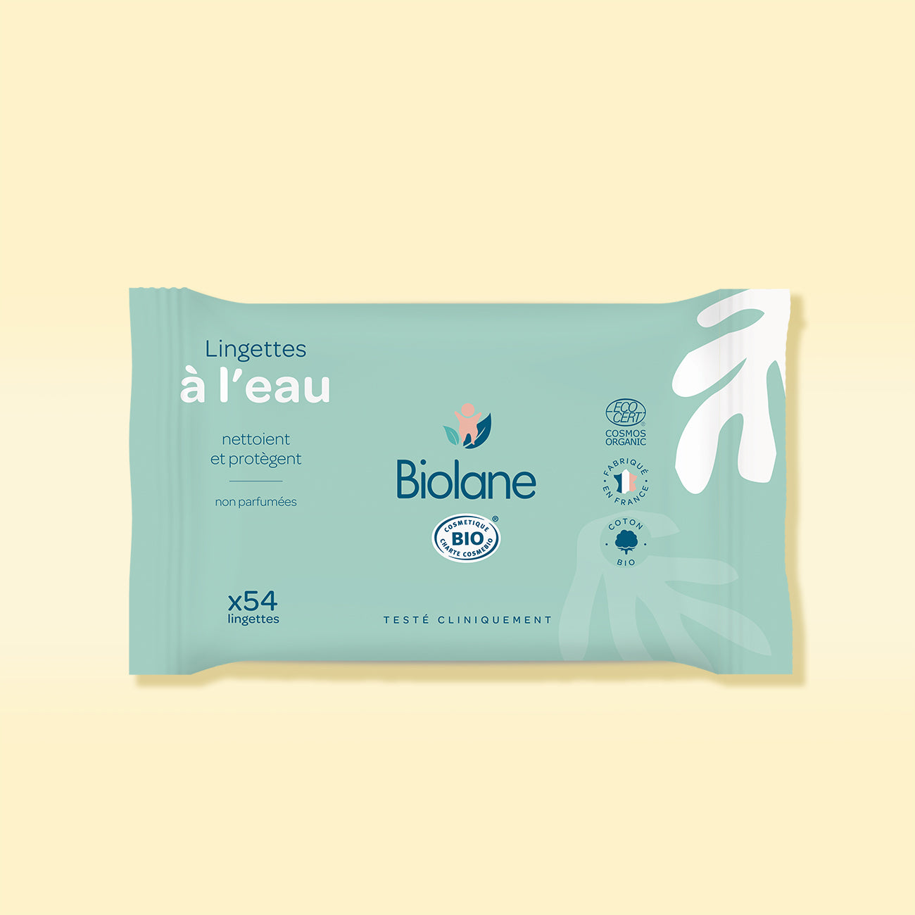 Biolane Baby H2O Napkins Eco Refill - Lingettes humides éco pour