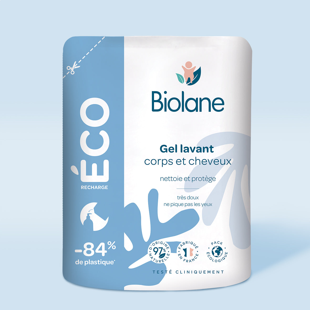 Eco-recharge gel lavant corps et cheveux - Biolane – BIOLANE