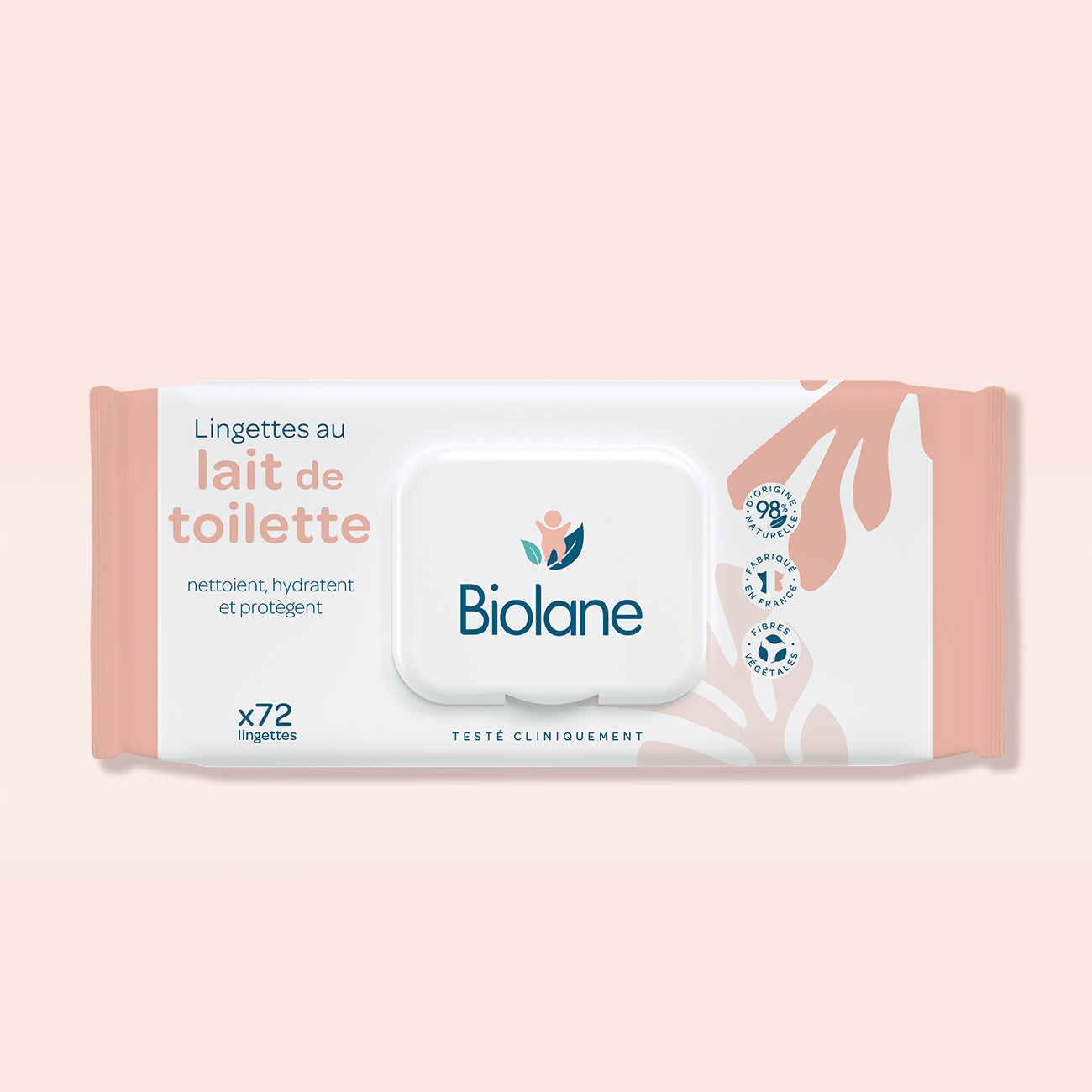 Composition BIOLANE Lingettes au lait de toilette - UFC-Que Choisir