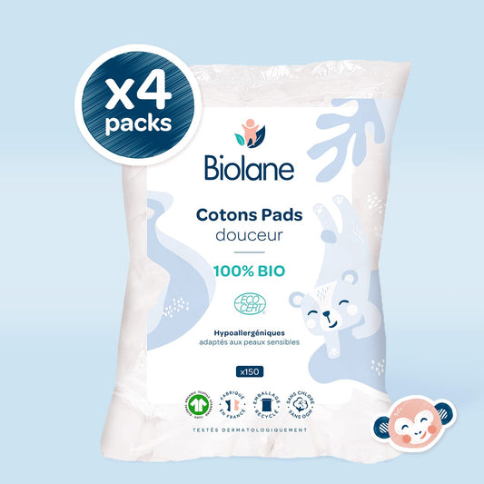 Cotons pads lot de 4