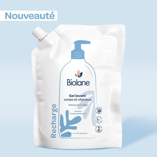 Éco-recharge Gel lavant corps et cheveux