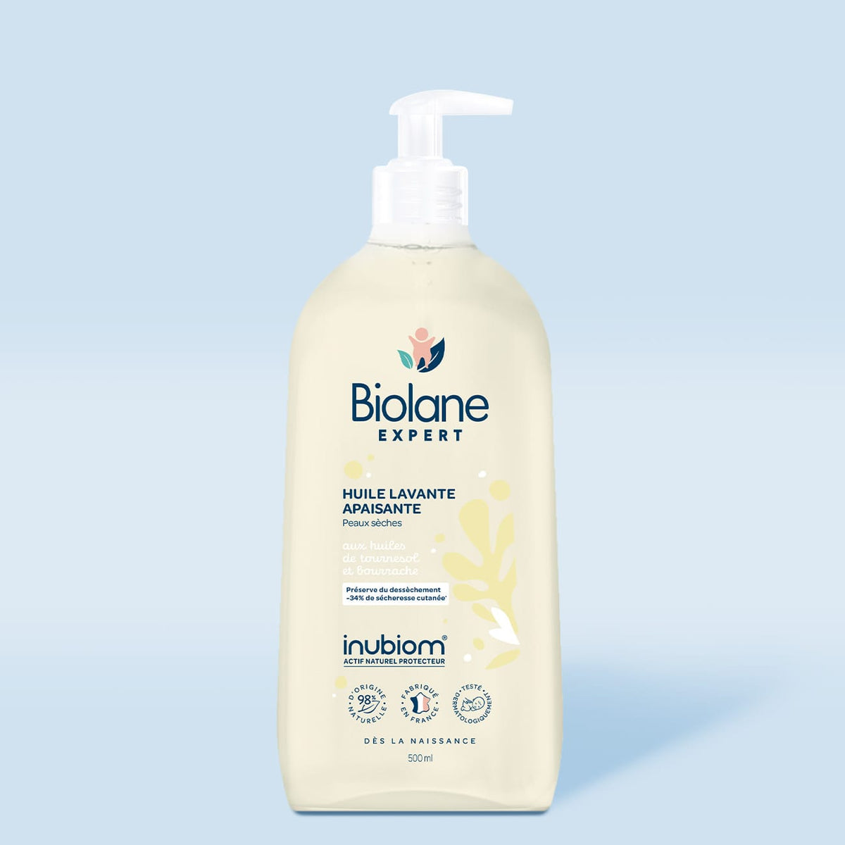 Biolane Expert Huile lavante apaisante 500 ml - Biolane Expert