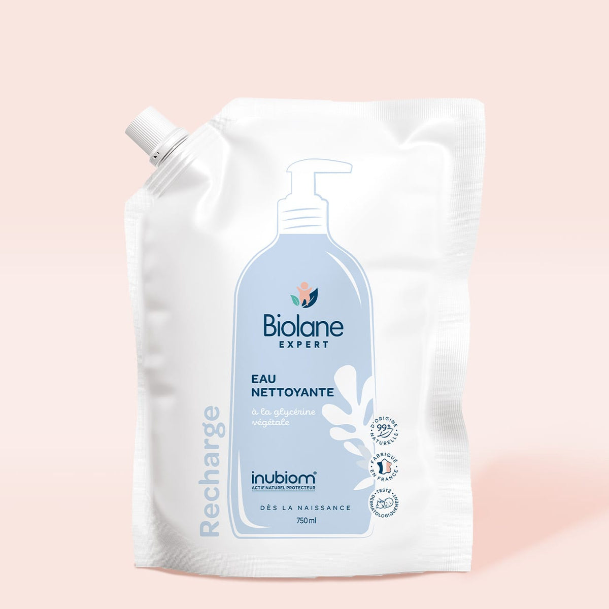 Biolane Expert Éco-recharge Eau nettoyante 750 ml - Biolane Expert