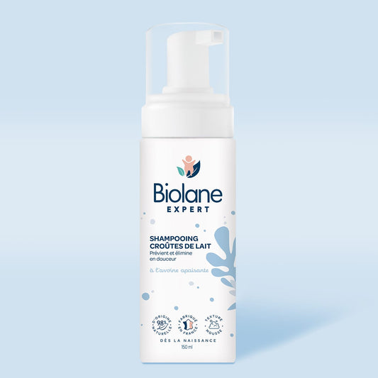 Biolane Bain et toilette Shampooing croûtes de lait 150 ml - Biolane Expert