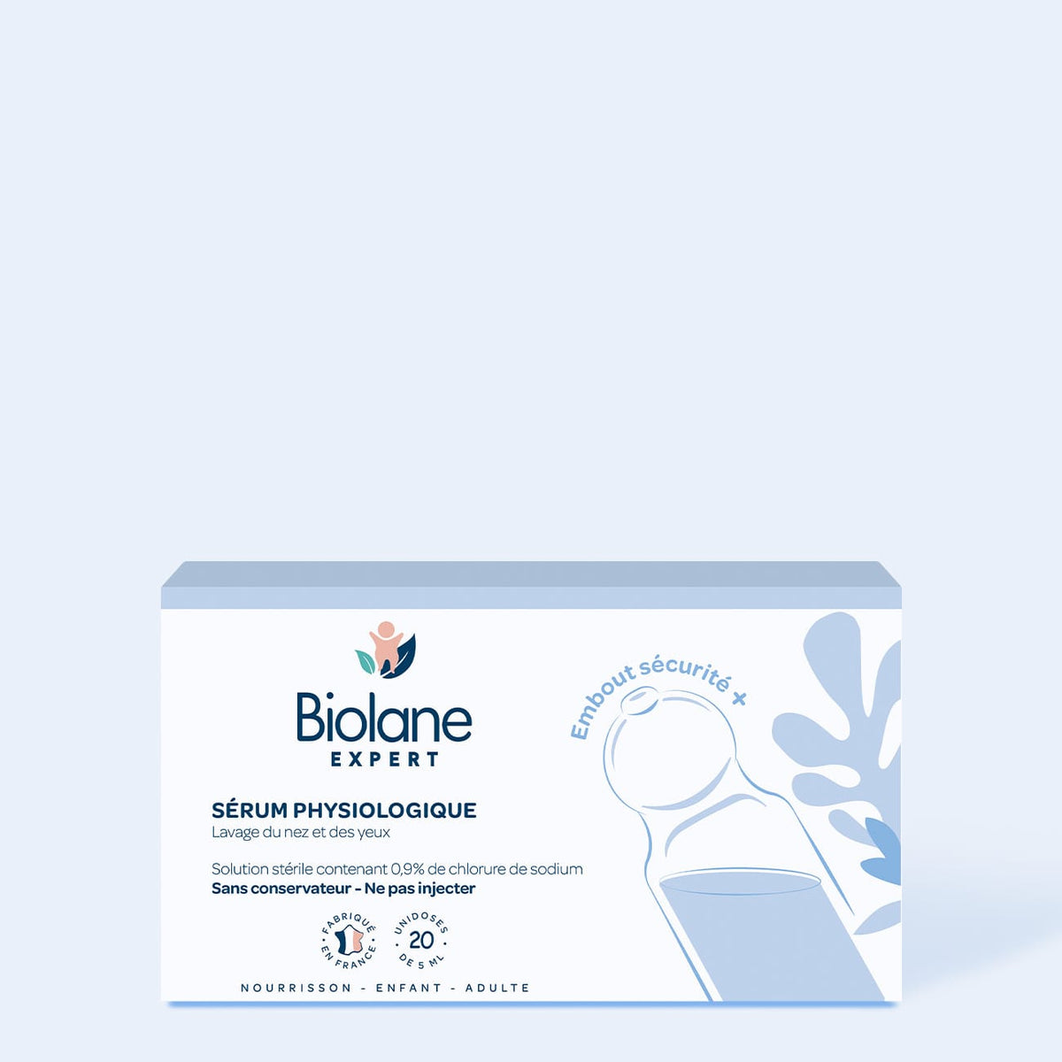 Biolane Expert Sérum physiologique unidose 20 x 5 ml - Biolane Expert