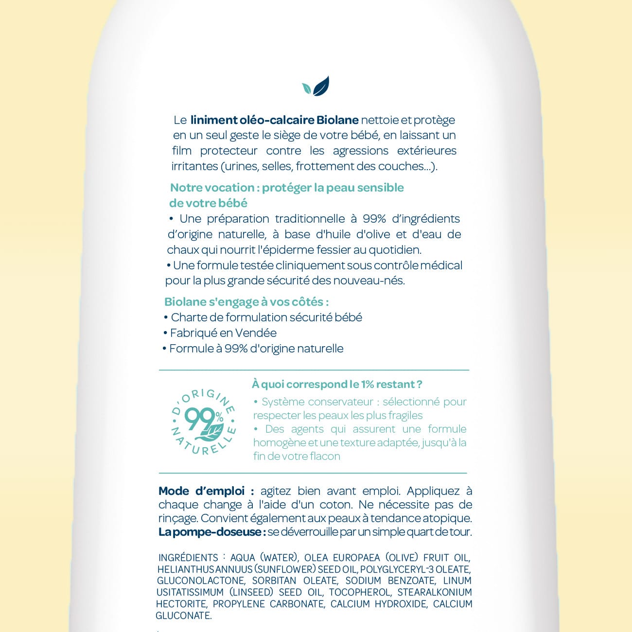 Liniment oléo-calcaire