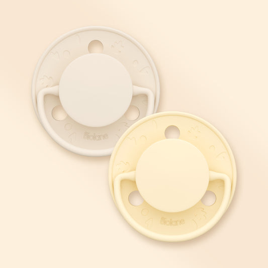 Lot de 2 sucettes rondes