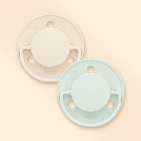 Lot de 2 sucettes rondes