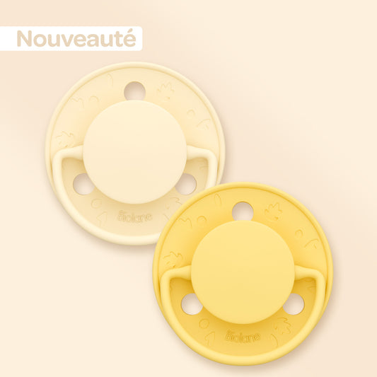 Lot de 2 sucettes rondes