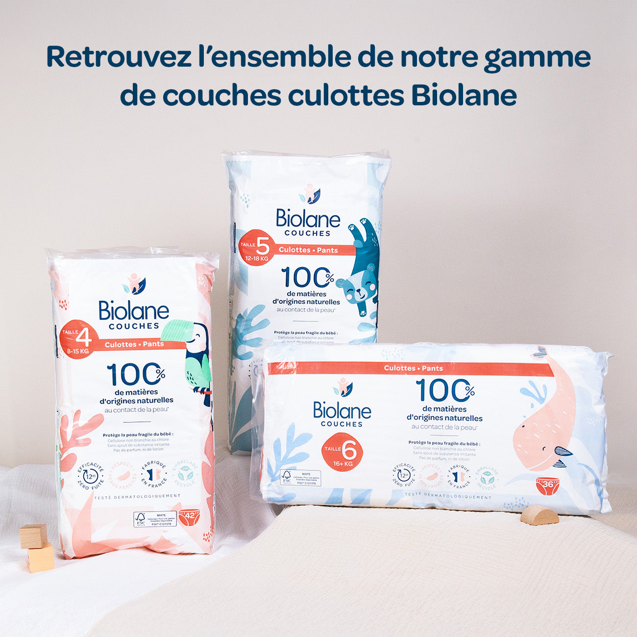 Couches culottes - Taille 4 à 6