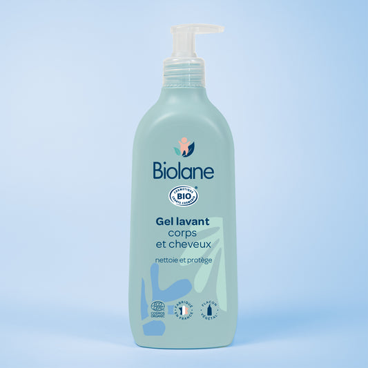 Gel lavant corps et cheveux certifié biologique