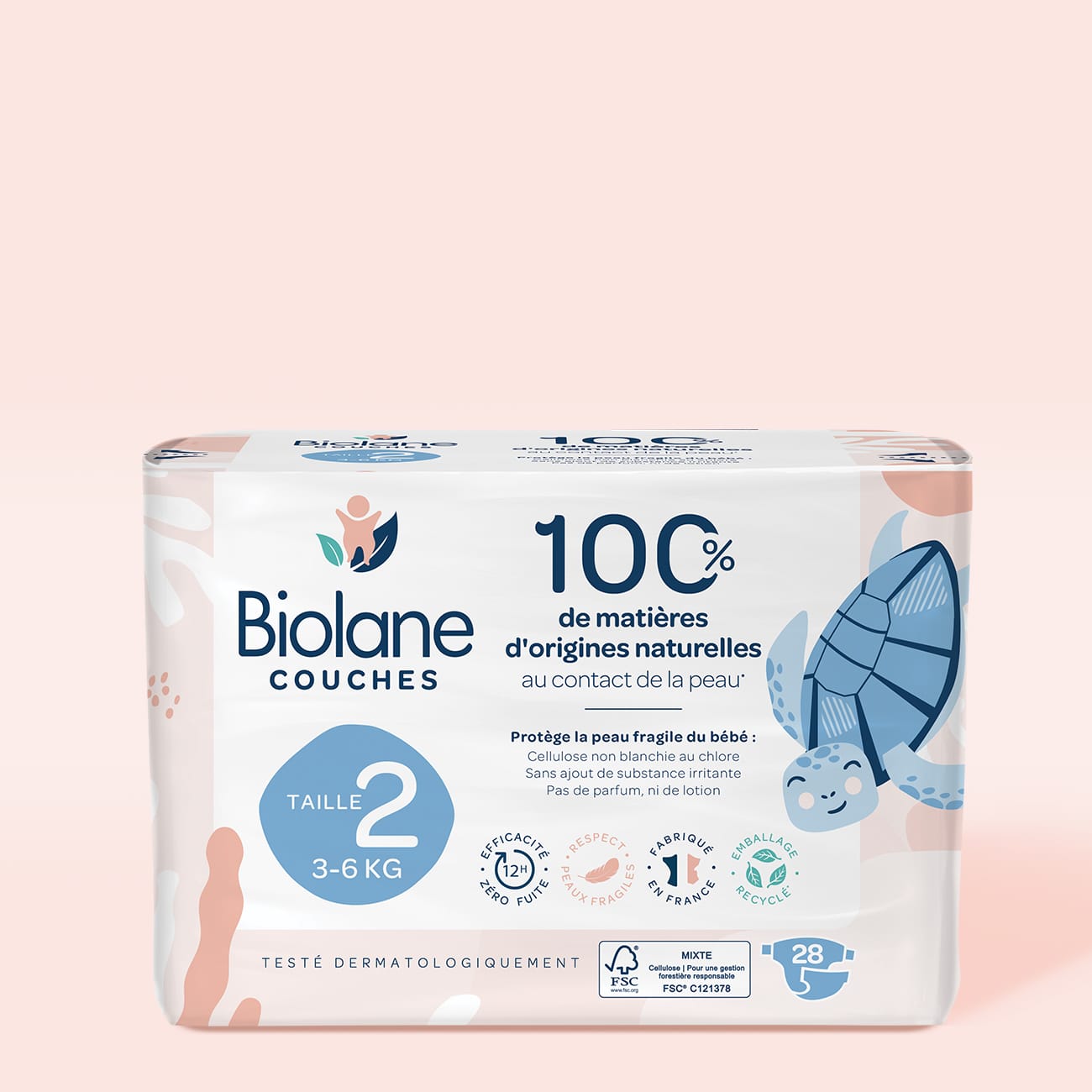 Abonnement couches de 3 à 6 kg