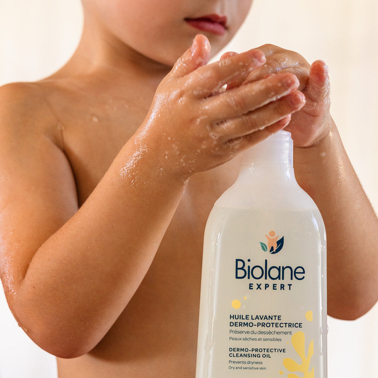 Huile lavante dermo-protectrice