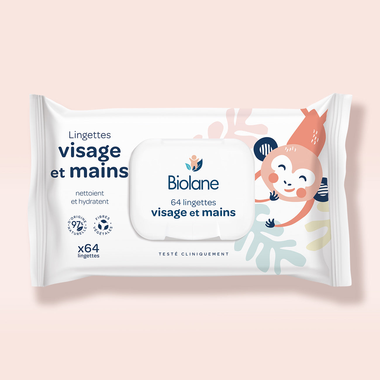 Lingettes visage et mains