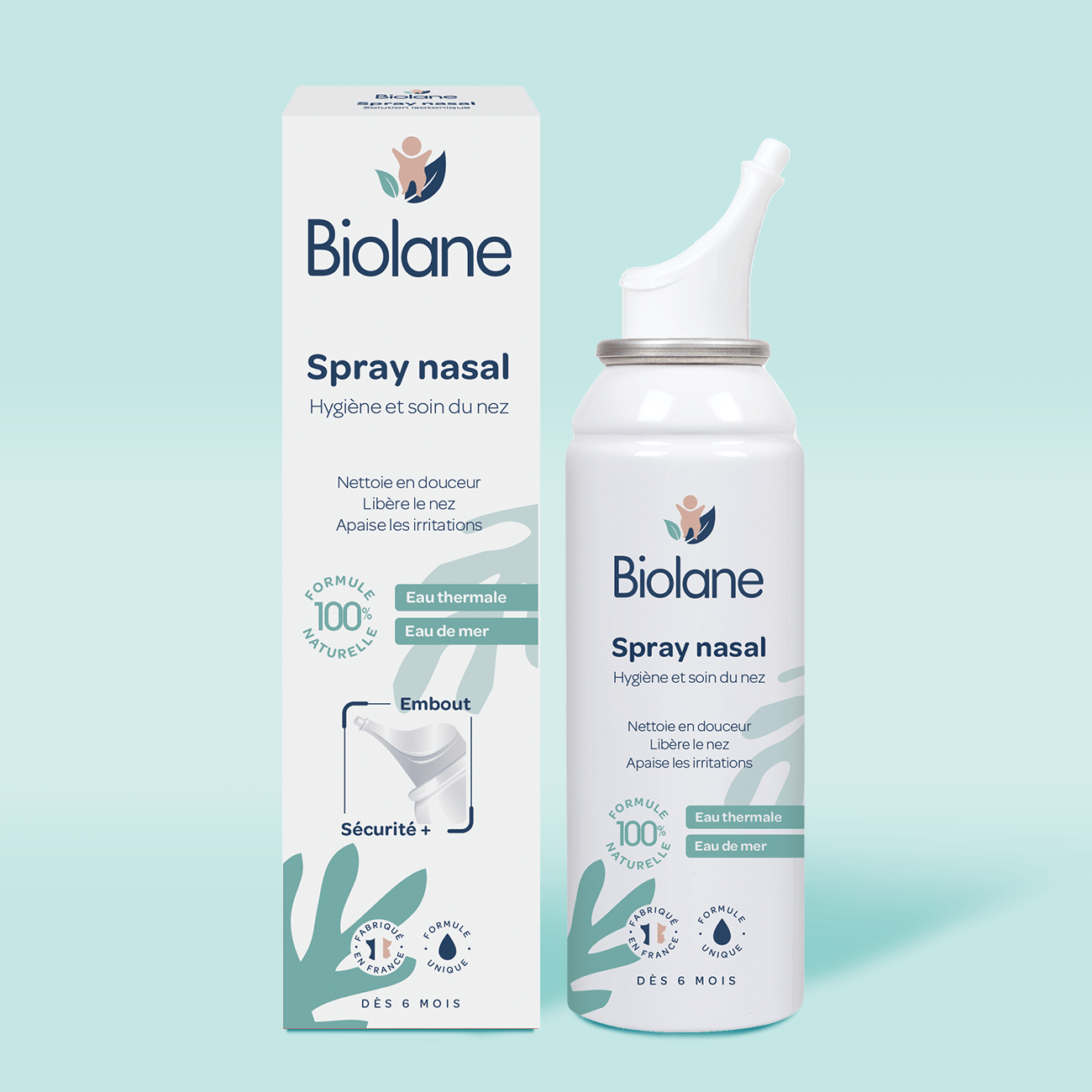 Spray nasal : formule 100% naturelle 100 ml