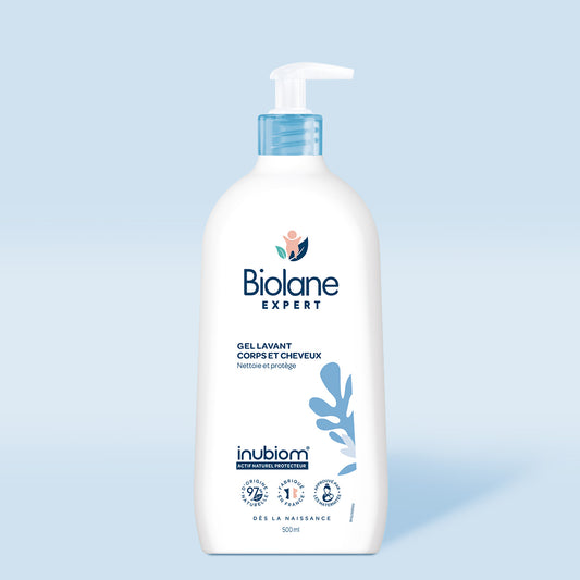 Gel lavant corps et cheveux Biolane Expert