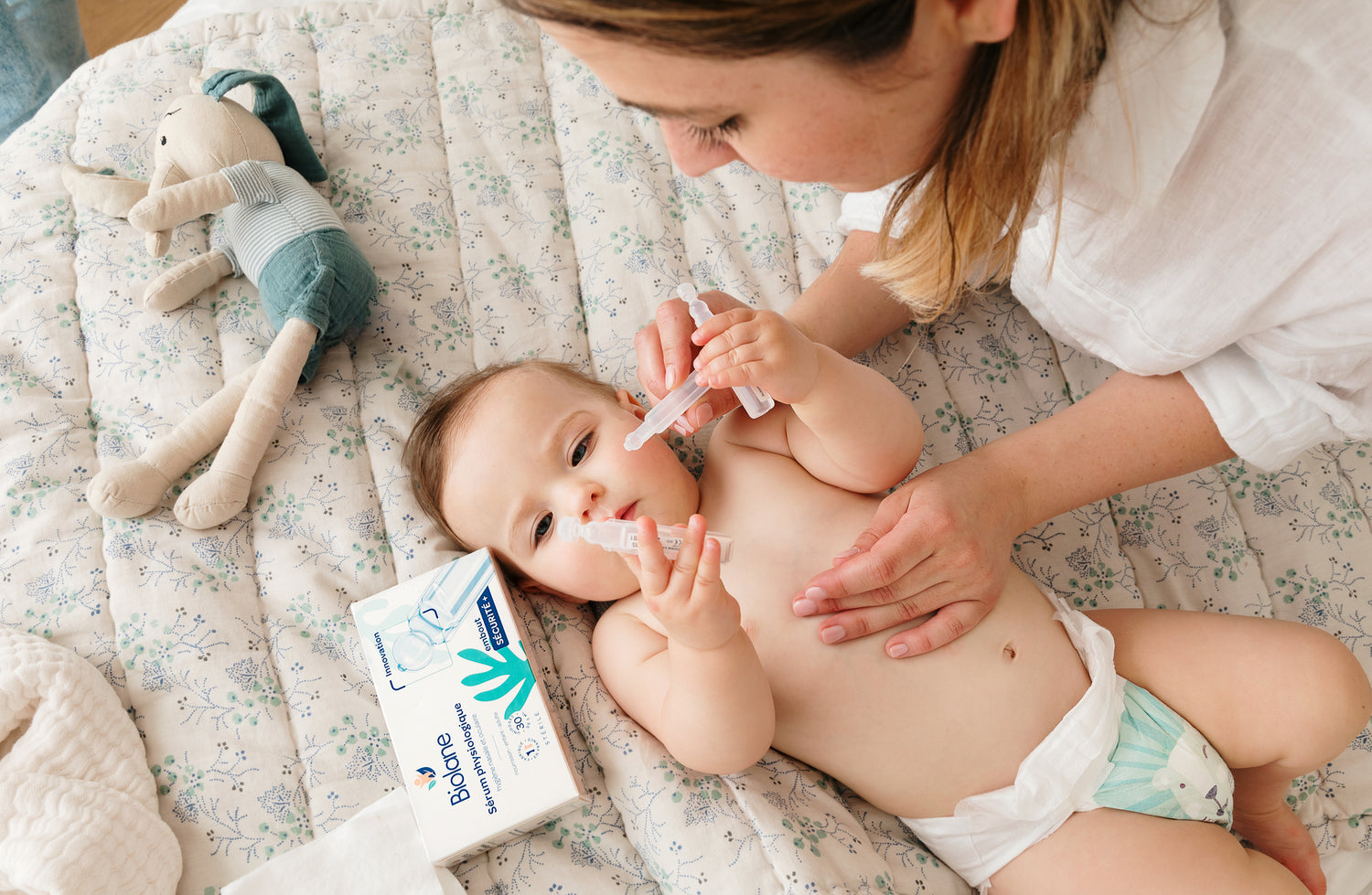 Hygiène du nez bébé Stérimar - hygiène nasale des bébés et enfants
