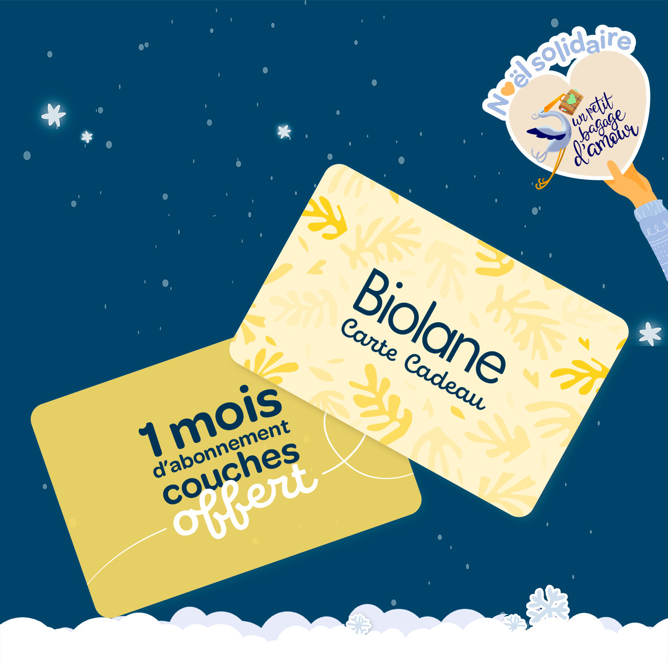 Carte cadeau abonnement couches
