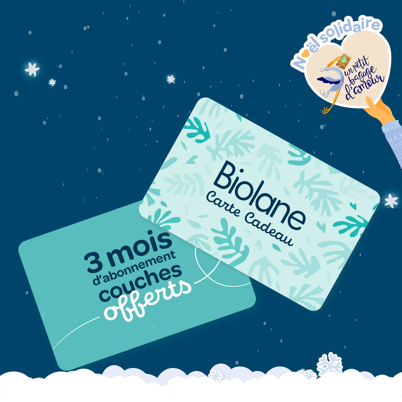 Carte cadeau abonnement couches