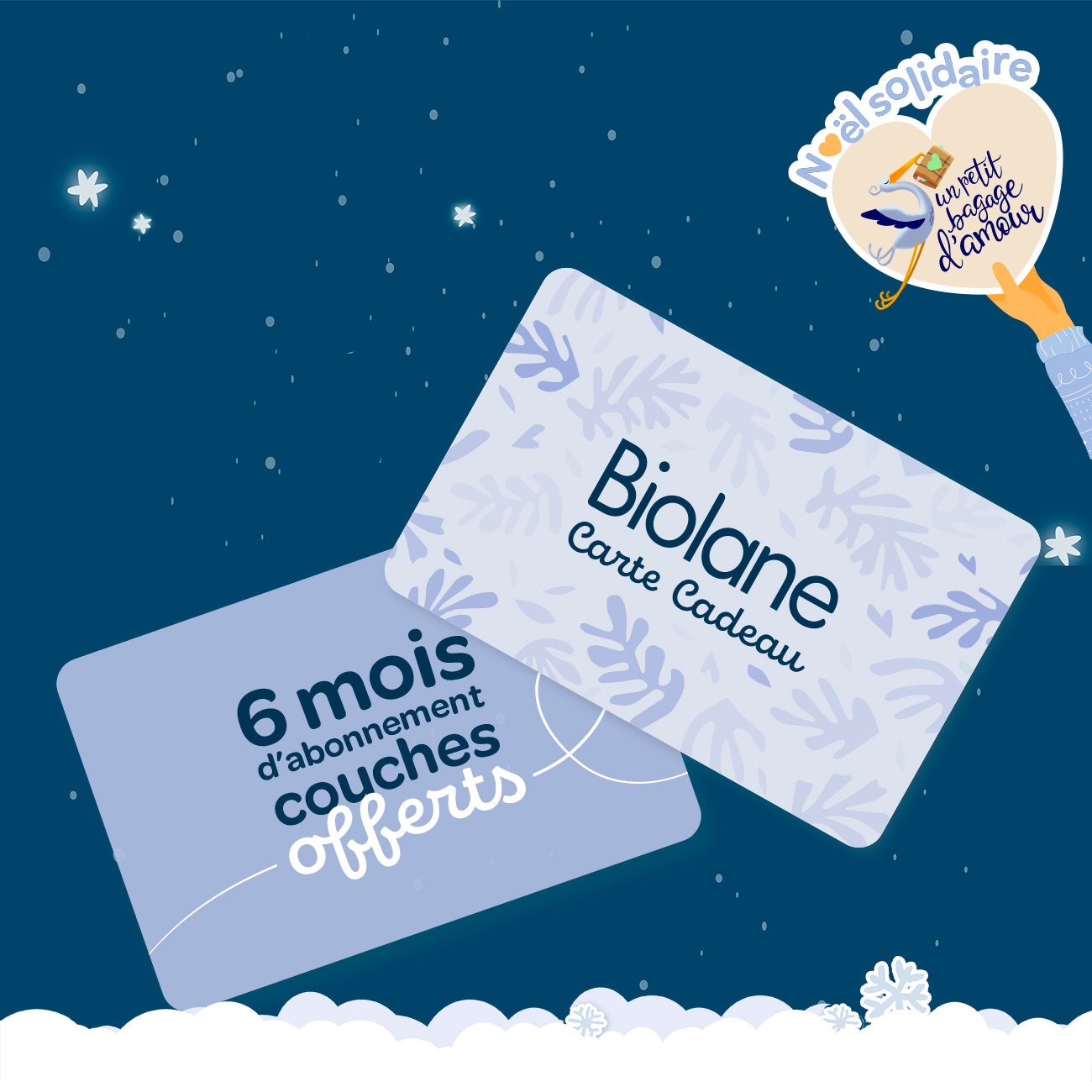 Carte cadeau abonnement couches