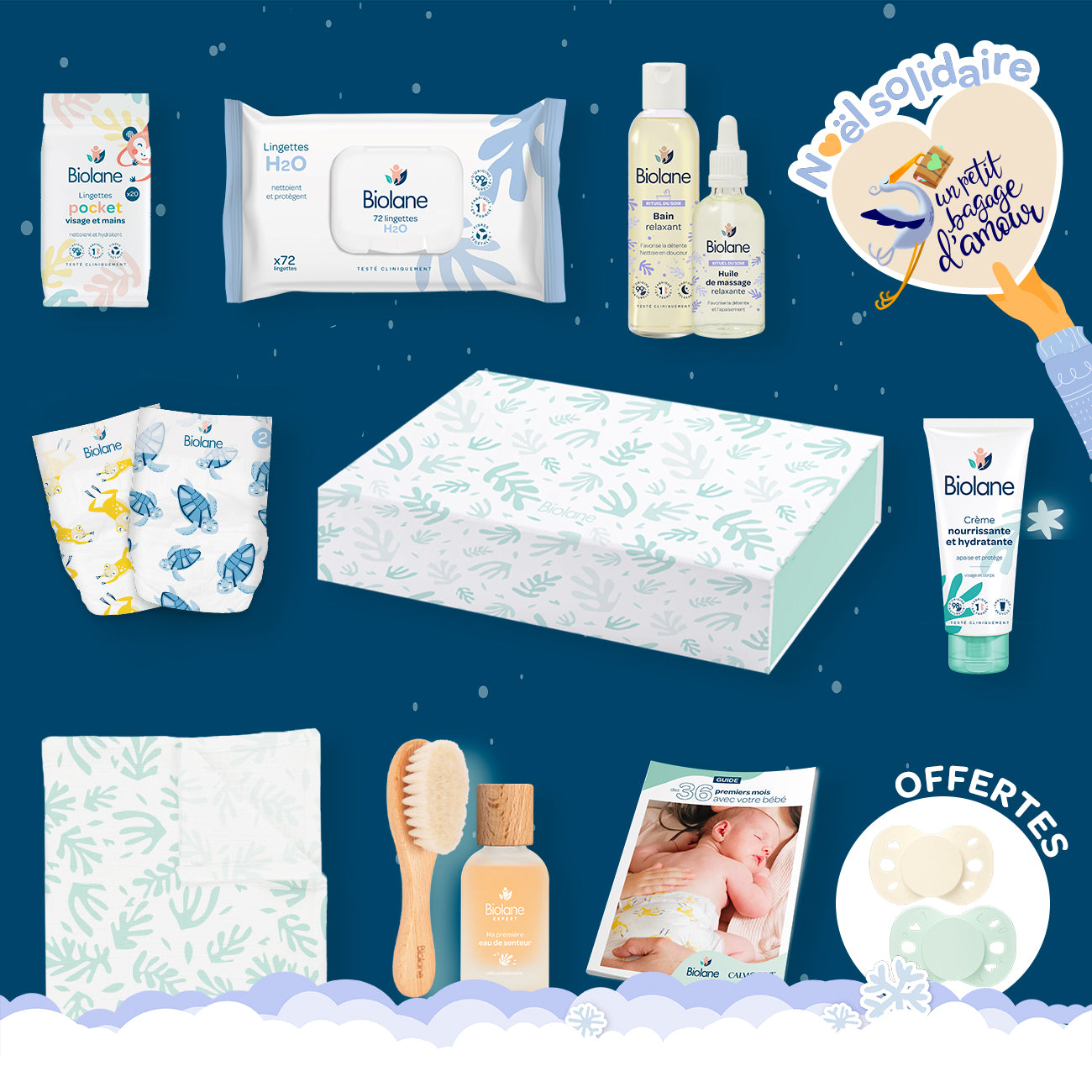 Coffret cadeau naissance