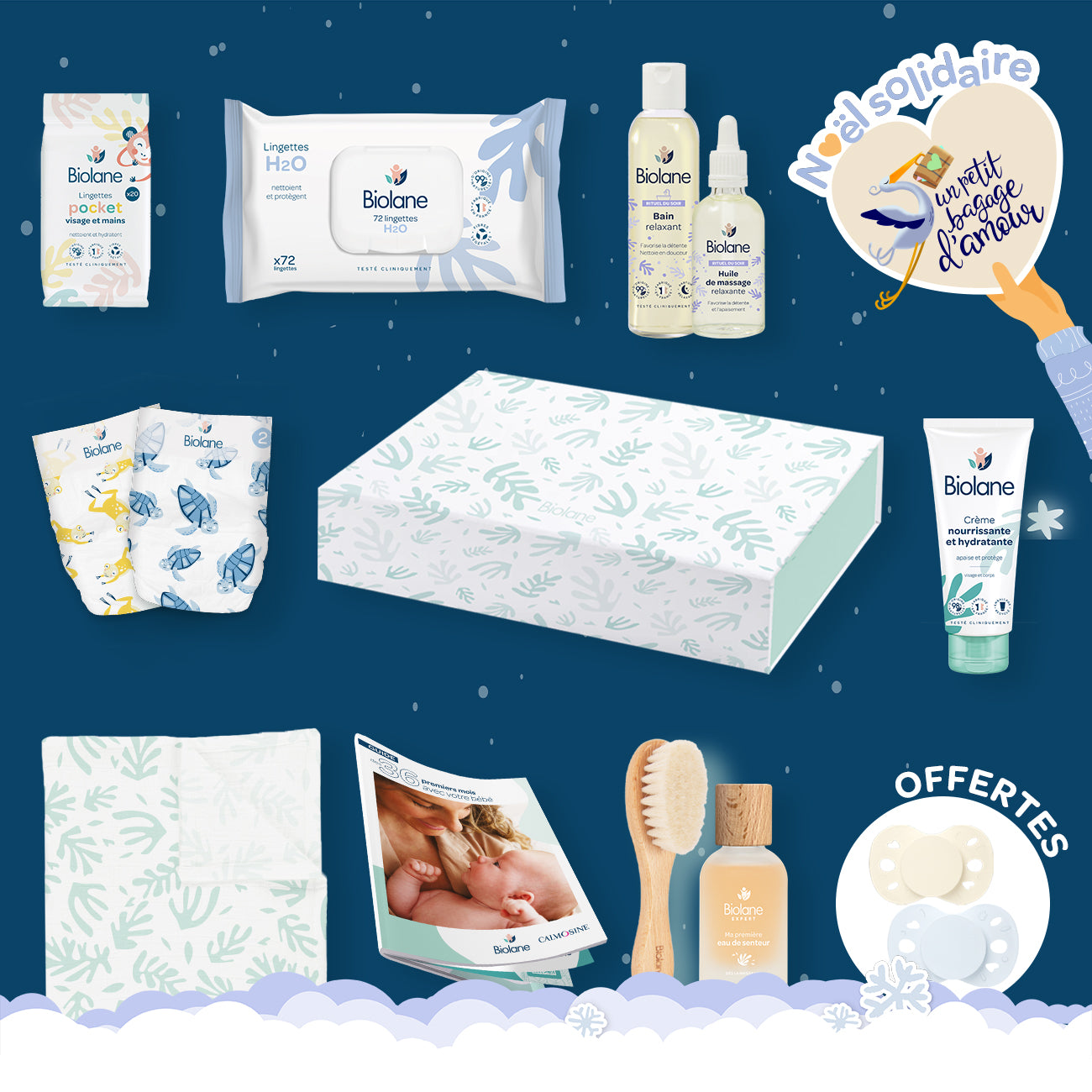 Coffret cadeau naissance