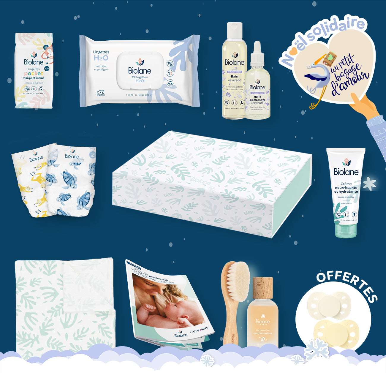 Coffret cadeau naissance