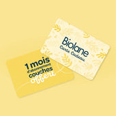 Carte cadeau abonnement couches