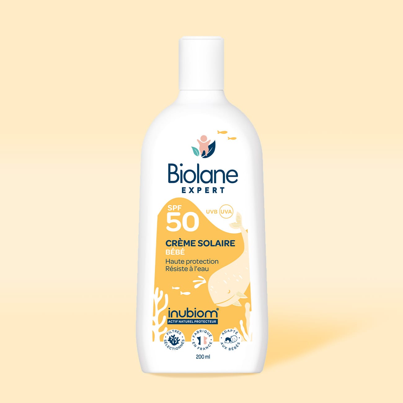 Crème solaire Biolane Expert 200ML