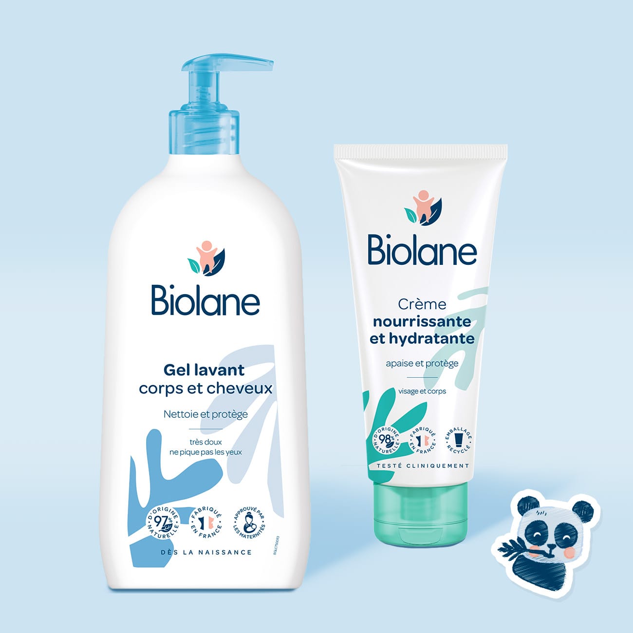 Duo peau nourrie