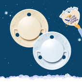 Lot de 2 sucettes rondes