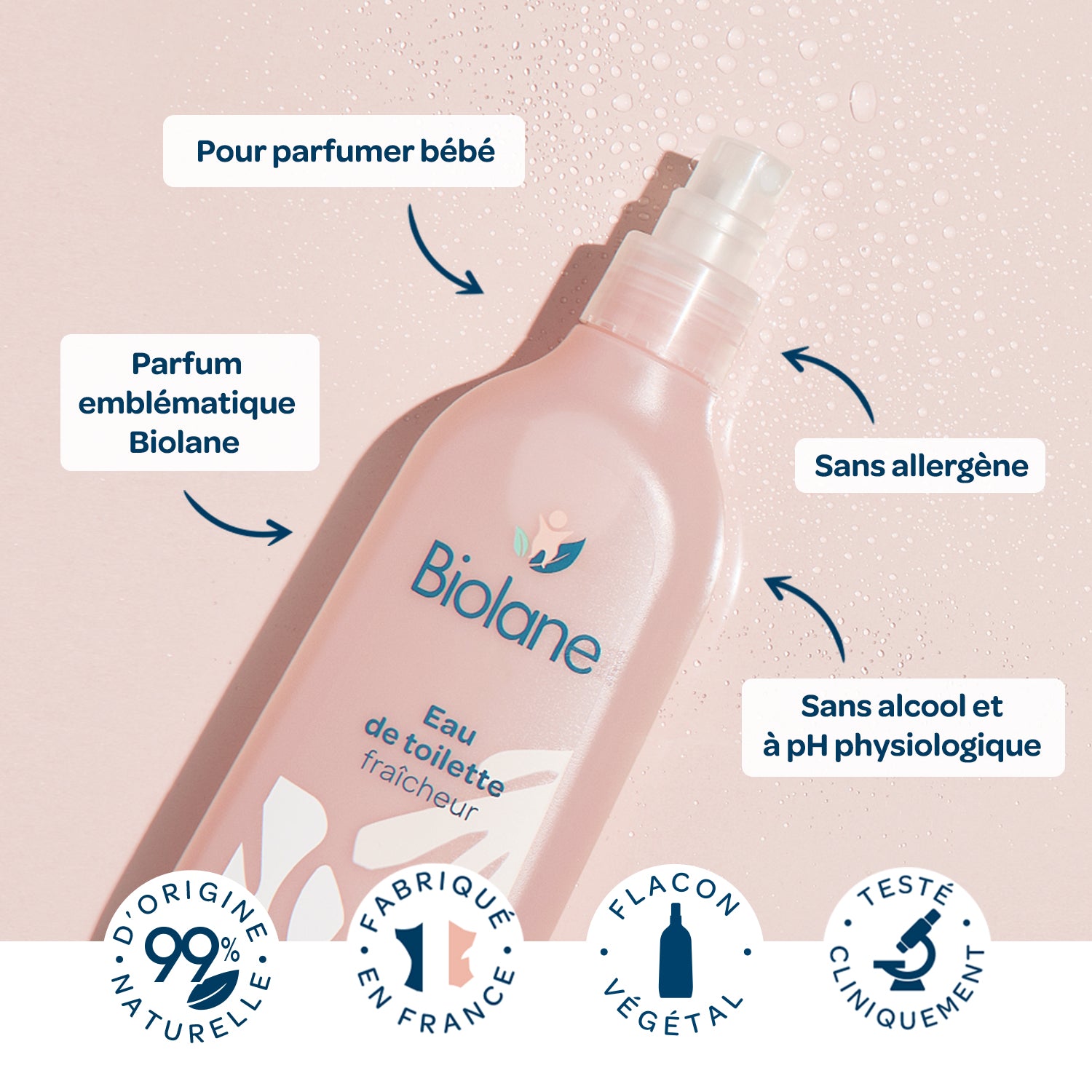 Promo Toilette bébé Bio BIOLANE chez Carrefour