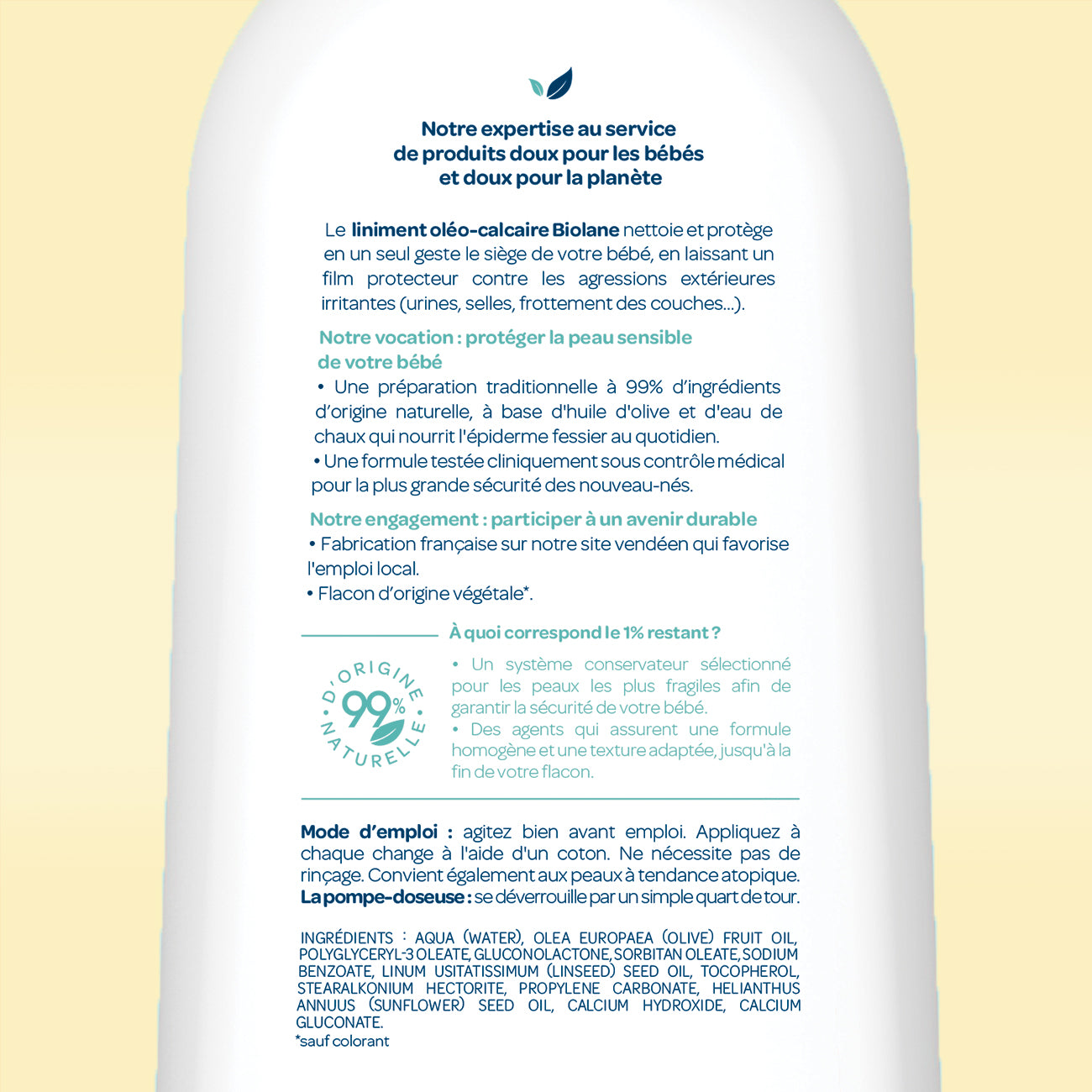 Liniment oléo-calcaire